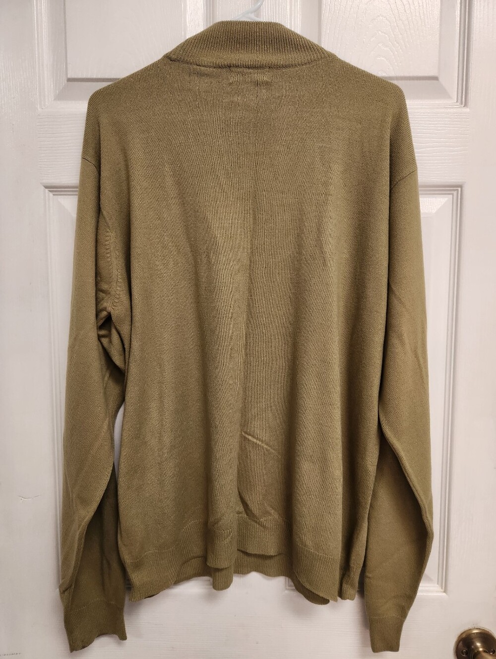 Van Heusen Olive Turtleneck Sweater - Picture 3 of 6